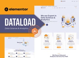 Dataload – Data Science & Analytics Elementor Template Kit