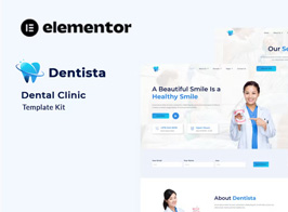 Dentista – Dental Clinic Elementor Template Kit