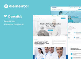 Dentistkit – Dental Clinic Elementor Template Kit