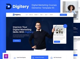Digitery – Digital Marketing Courses Elementor Template Kit