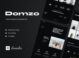 Domzo – Creative Agency Elementor Template Kit