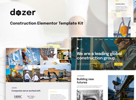 Dozer – Construction Elementor Template Kit