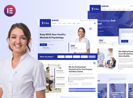 Edan – Human Psychology & Consultant Elementor Template Kit