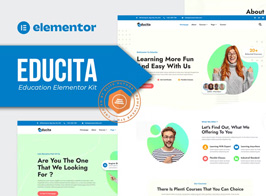 Educita – Education Elementor Template Kit