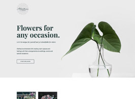 Elementorism Alethea – Landing Page for Small Business
