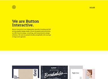 Elementorism Button Interactive – One-page portfolio