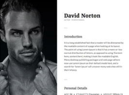 Elementorism Egoist – Personal Landing Page