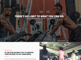 Elementorism Jovian – Landing Page For Gyms