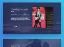 Elementorism Muze – Landing Page For Musicicans