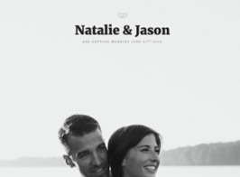 Elementorism Natalie – One Page Layout For Weddings