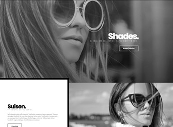 Elementorism Shades – eCommerce Landing Page