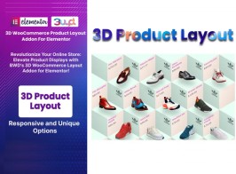 BWD 3D WooCommerce Product Layout Addon For Elementor