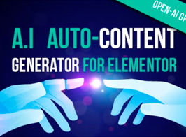 A.I Autocontent for Elementor