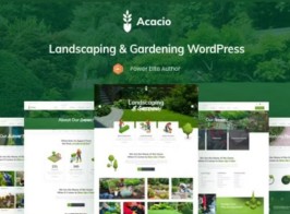 Acacio – Landscape & Gardening WordPress Theme