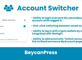 Account Switcher for WordPress (Multiple Accounts Plugin)