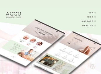 Accu – Healthcare, Massage WordPress Theme