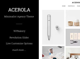 Acerola – Ultra Minimalist Agency Theme