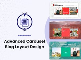Advanced Carousel Blog Layout Design