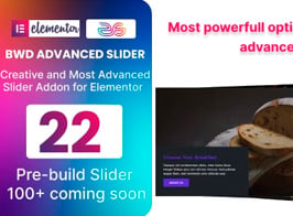 BWD Advanced Slider Addon For Elementor