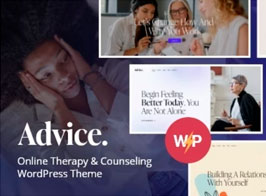 Advice – Online Therapy & Counseling WordPress Theme
