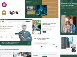 Agen – Real Estate & Property Developer Elementor Template Kit