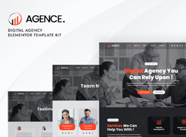 Agence – Digital Agency Elementor Template Kit