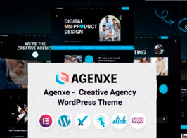 Agenxe – Creative Agency WordPress Theme
