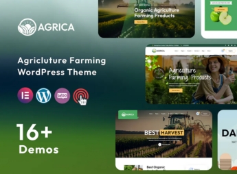 Agrica – Agriculture WordPress Theme