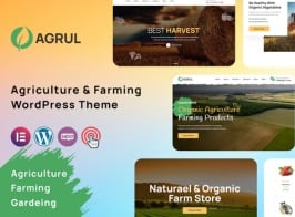 Agrul – Agriculture WordPress Theme