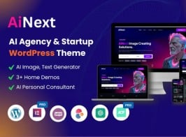 AiNext – AI Agency & Startup WordPress Theme