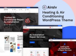 Airslv – Heating & Air Conditioning WordPress Theme