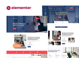 Akunta – Business Finance & Accounting Services Elementor Template Kit