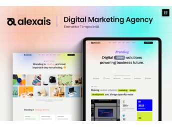 Alexais – Digital Marketing Agency Elementor Template Kit