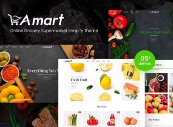 Amart – Online Grocery Supermarket Shopify Theme