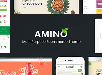 Amino – Organic & Multipurpose OpenCart Theme