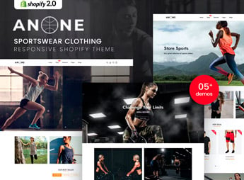 Anone – Sportswear Clothing Shopify Theme