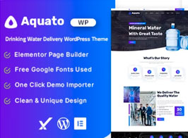 Aquato – Drinking Water Delivery WordPress Theme