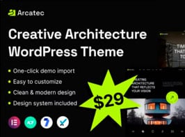 Arcatec – Architecture & Interior WordPress Theme