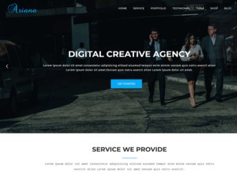 Ariana – Digital Agency WordPress Theme