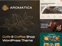 Aromatica – Cafe & Coffee Shop WordPress Theme