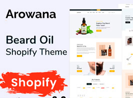 Arowana – Beard Oil Shopify Theme