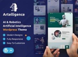 Artelligence – AI & Robotics WordPress Theme