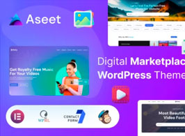 Aseet – Digital Marketplace WordPress Theme