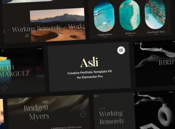 Asli – Creative Portfolio Elementor Pro Template Kit