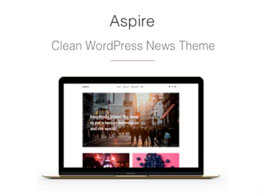 Aspire – News & Magazine Clean WordPress Theme