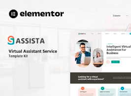 Assista – Virtual Assistant Service Elementor Template Kit