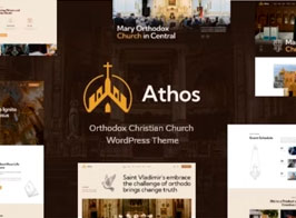 Athos – Orthodox Christian Church WordPress Theme