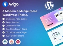 Avigo – Multipurpose Business WordPress Theme