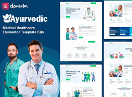 Ayurvedic – Medical Healthcare Elementor Template Kits