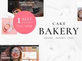 Cake Bakery – Pastry WP